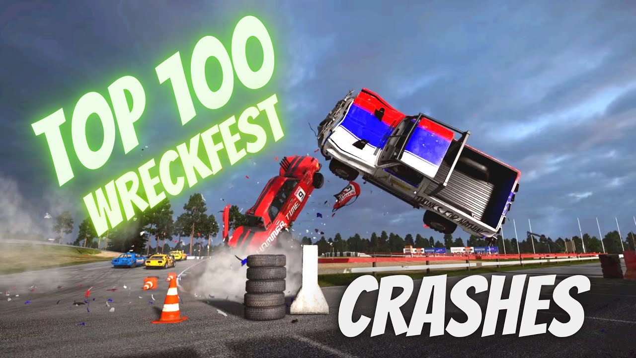 WRECKFEST!!! TOP 100 crashes - Crash compilation #30 - 1000 subscriber special 🙏