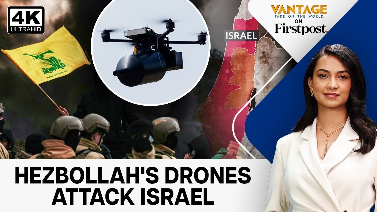 New Drone Warfare: Hezbollah Targets Israel Forces Amid Fragile Truce | Vantage on Firstpost