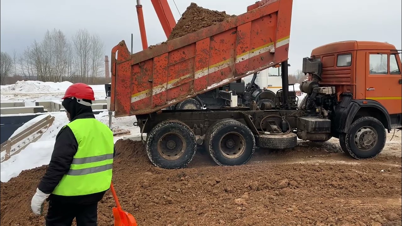 Жизнь на Островах,монтаж основания под башенный кран.🏗️ N1