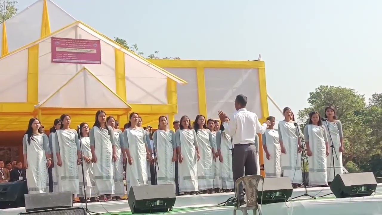 #choir jingiaseng samla balang Presbyterian Shkentalang at muktapur  War jaintia Presbytery 