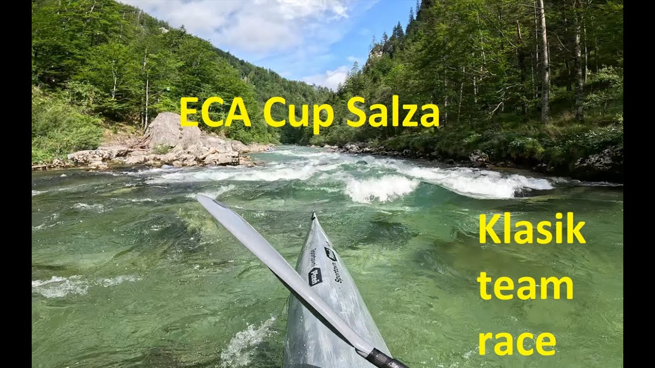 Downriver racing | Salza ECA Cup kayak team race