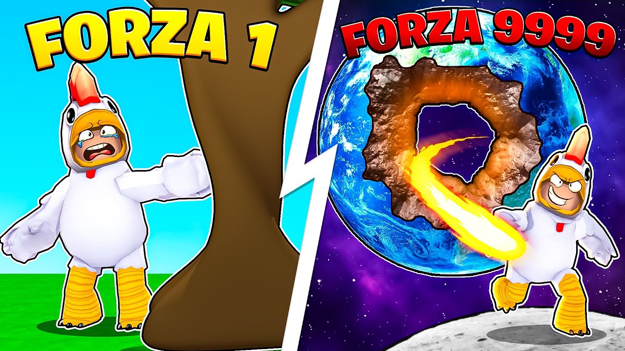 TIRO IL PUGNO PIÙ FORTE DI ROBLOX!!