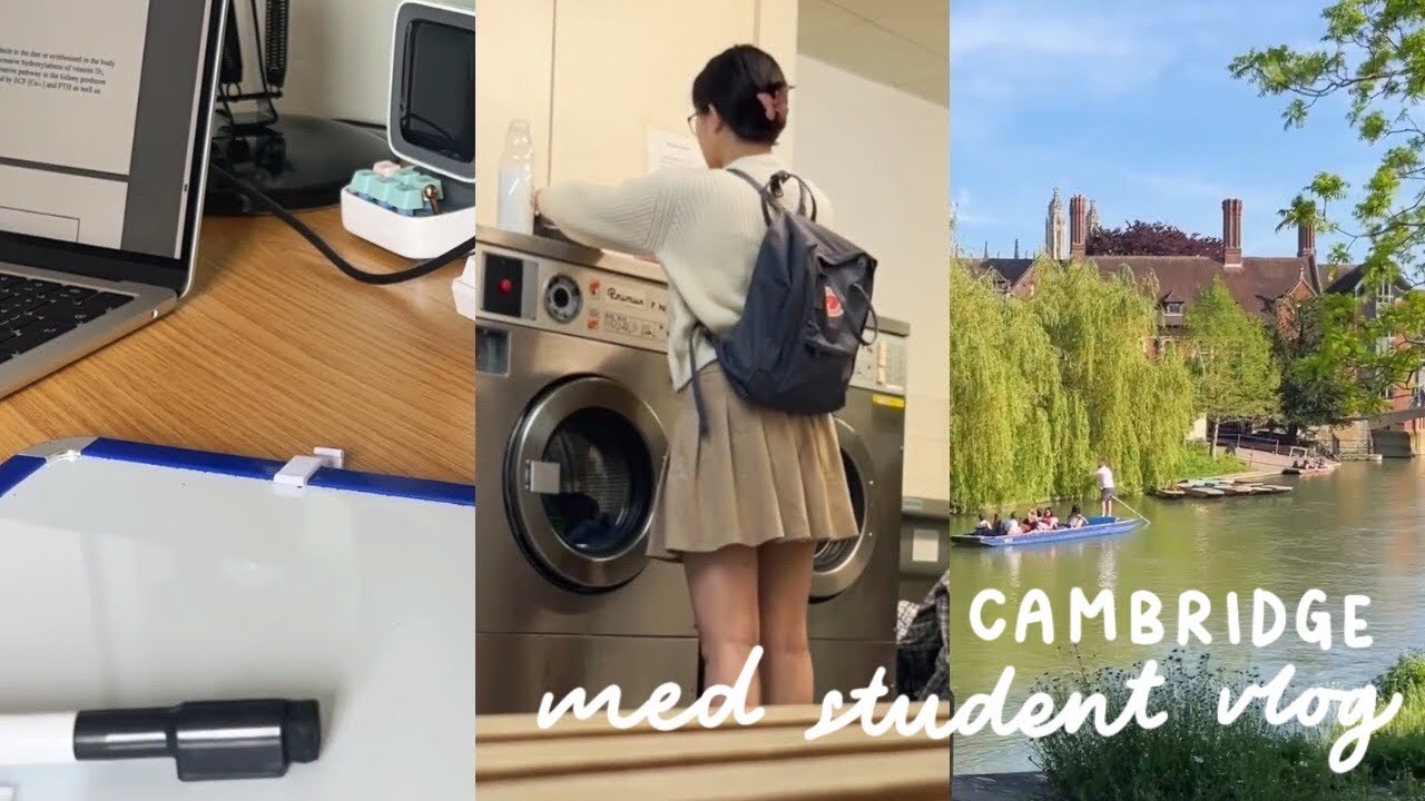 cambridge med student vlog 🌼 | studying at the library, supervisions, practicals