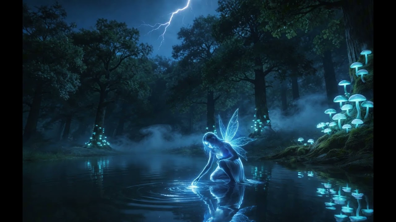 Ambient sound of magic forest