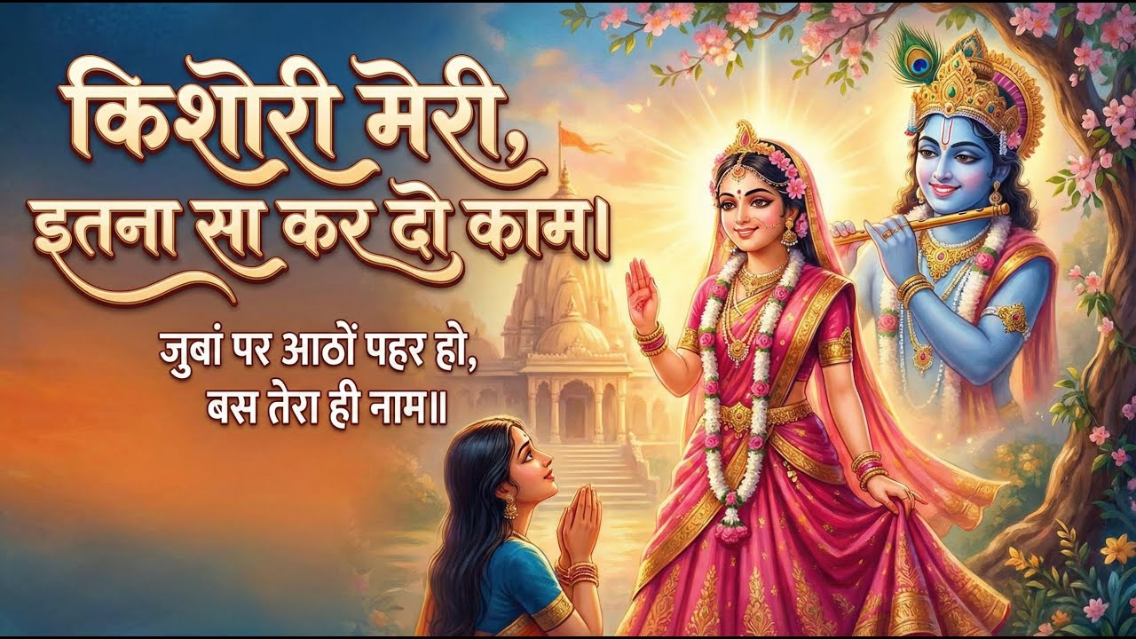 Kishori Meri Itna Sa Kar Do Kaam   New Radha Rani Bhajan 2025   Tune24
