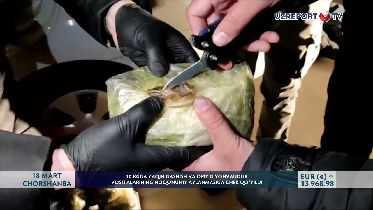 30 kgga yaqin gashish va opiy giyohvandlik vositalarining noqonuniy aylanmasiga chek qo‘yildi