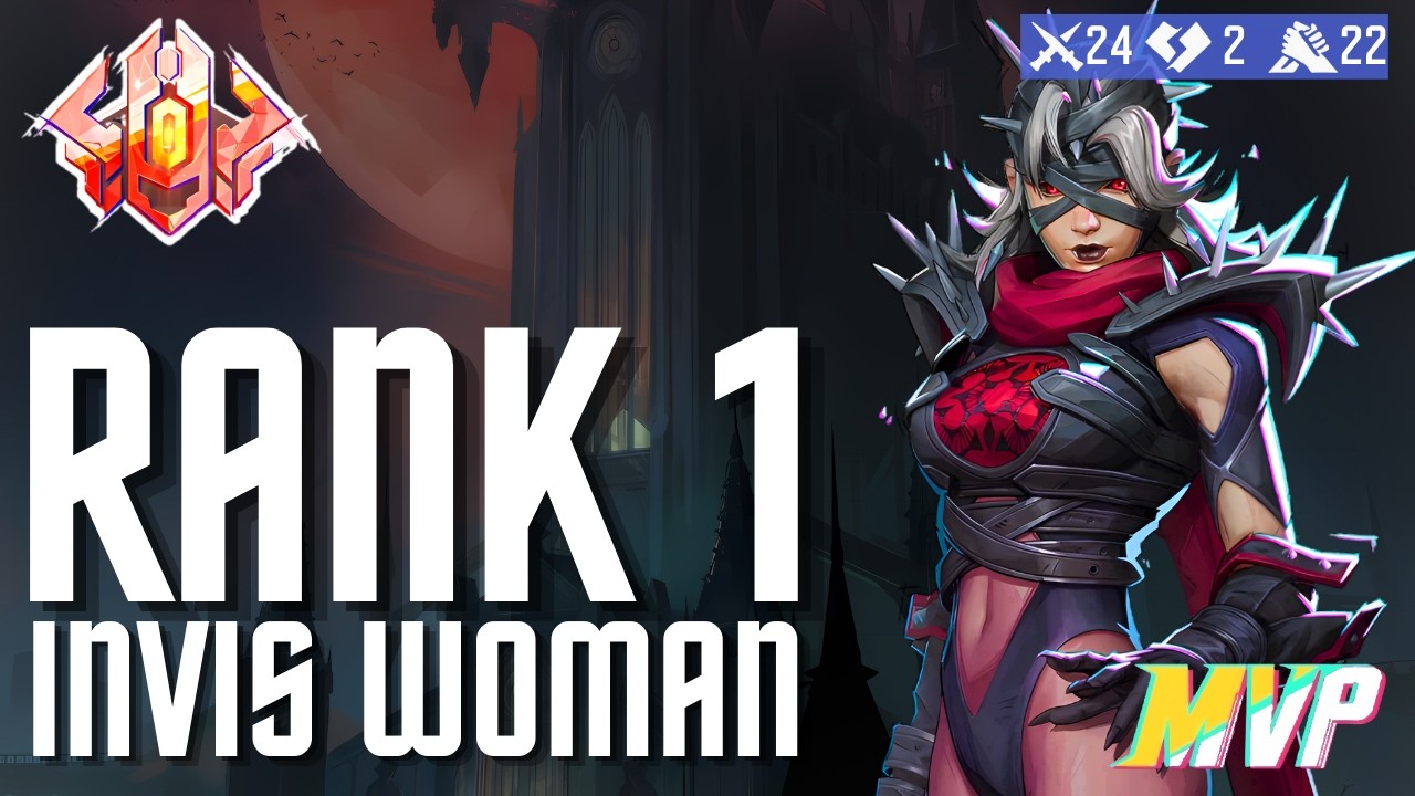 kaeilen | Rank 1 Invisible Woman Gameplay | Season 6.5 | Marvel Rivals
