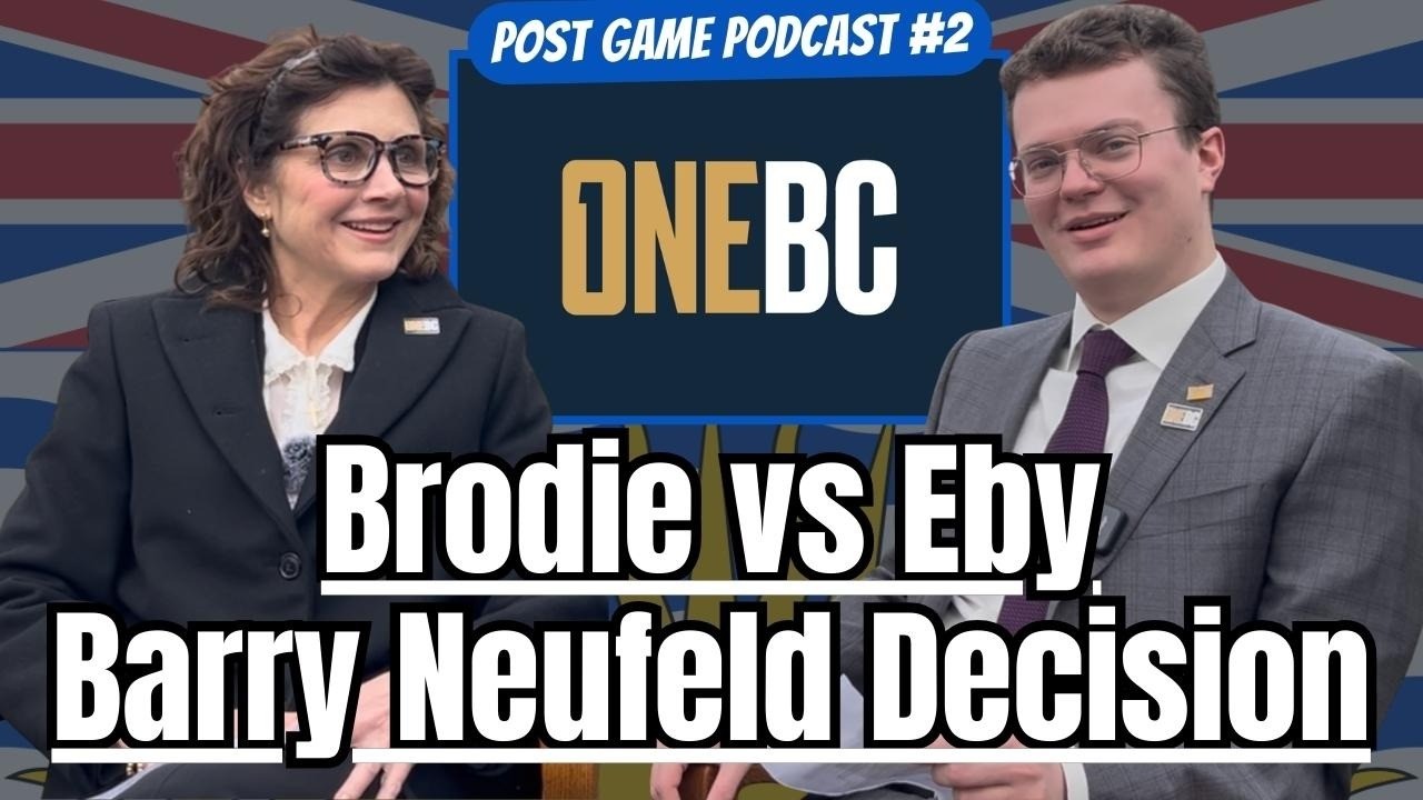 Dallas Brodie vs David Eby, Barry Neufeld $750,000 fine, BC Conservatives wasting questions