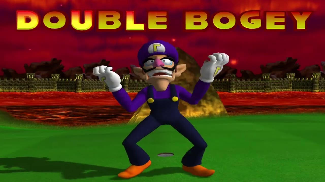 Mario Golf Toadstool Tour Bowser Badlands (HD)