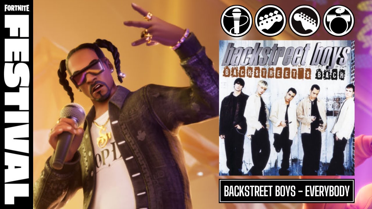 Backstreet Boys - Everybody (Backstreet's Back) | Fortnite Festival [EXPERT FULL BAND 100% FLAWLESS]
