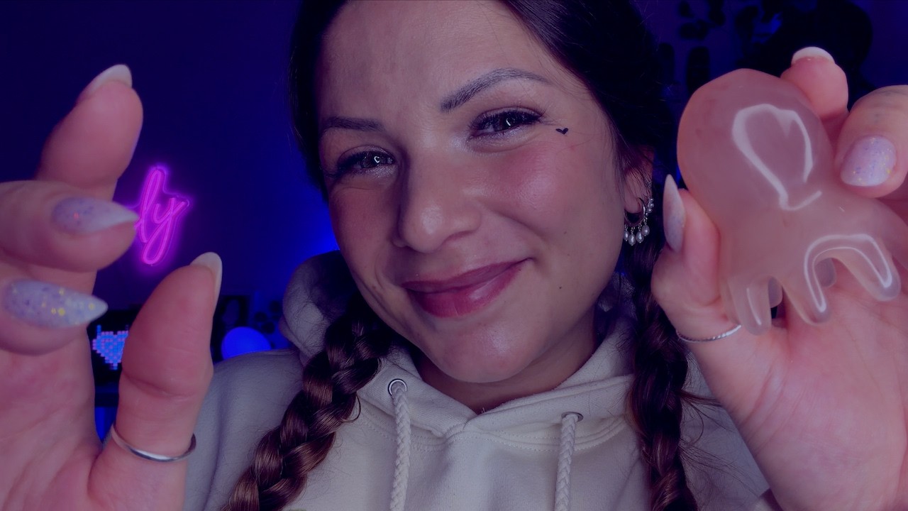 ASMR wenn du SCHLECHT DRAUF im Bett liegst und NICHT EINSCHLAFEN kannst - 123 Gute Laune Box