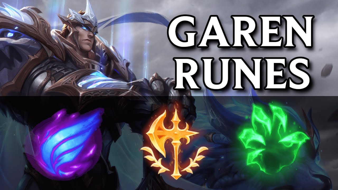 Руны Гарена, 15 сезон — от игрока Challenger Garen