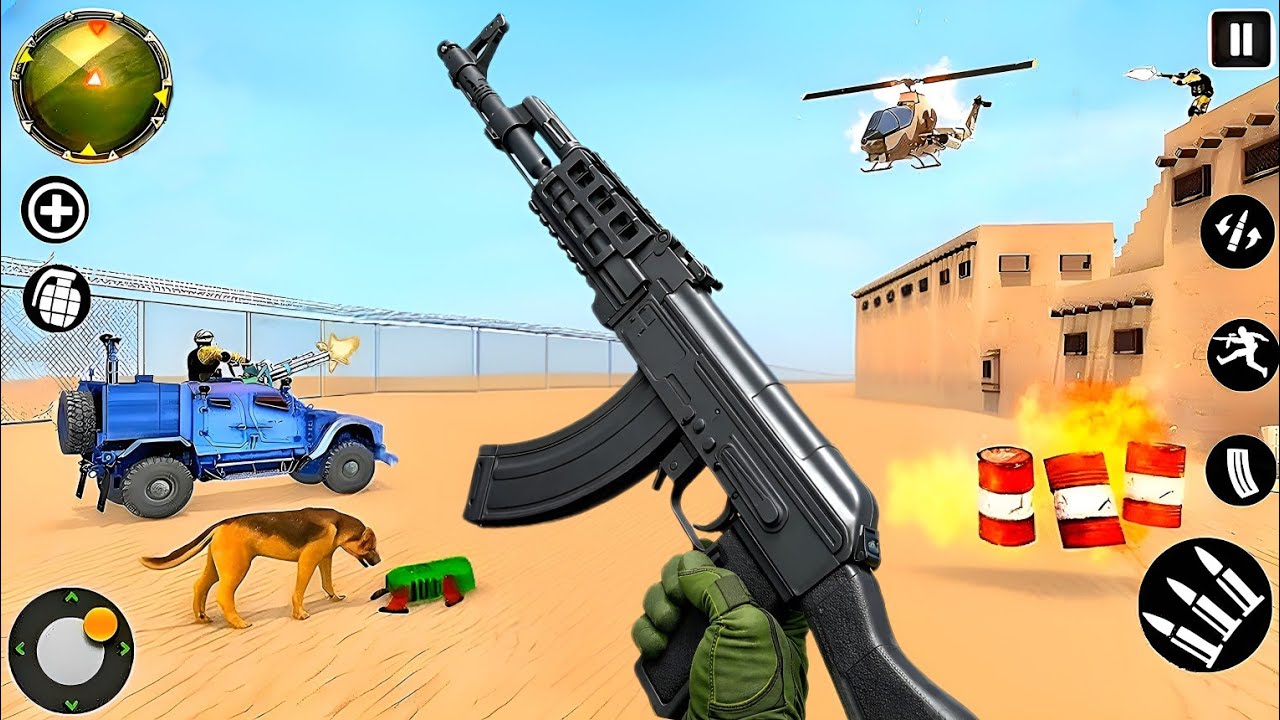 COUNTER TERRORIST GUN GAME | MODERN FPS SHOOTING | ANDROID GAMEPLAY 