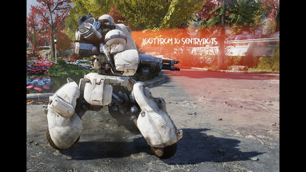 Fallout 76 Loot from 10 3 star bots!