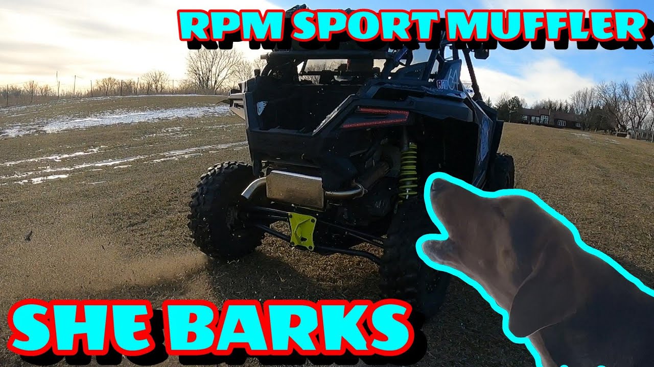 RZR Pro XP 2020 года получил спортивный глушитель RPM Slip-On Catless и лает [SXS] [UTV]