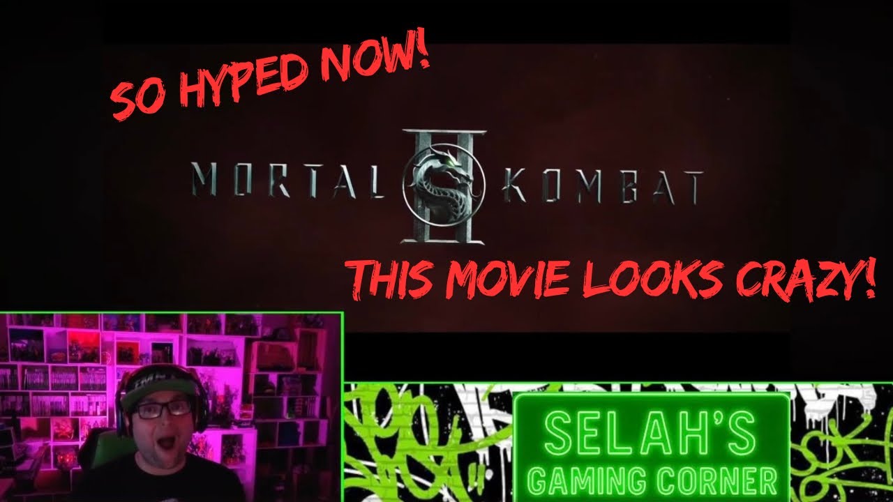 MORTAL KOMBAT 2 TRAILER REACTION