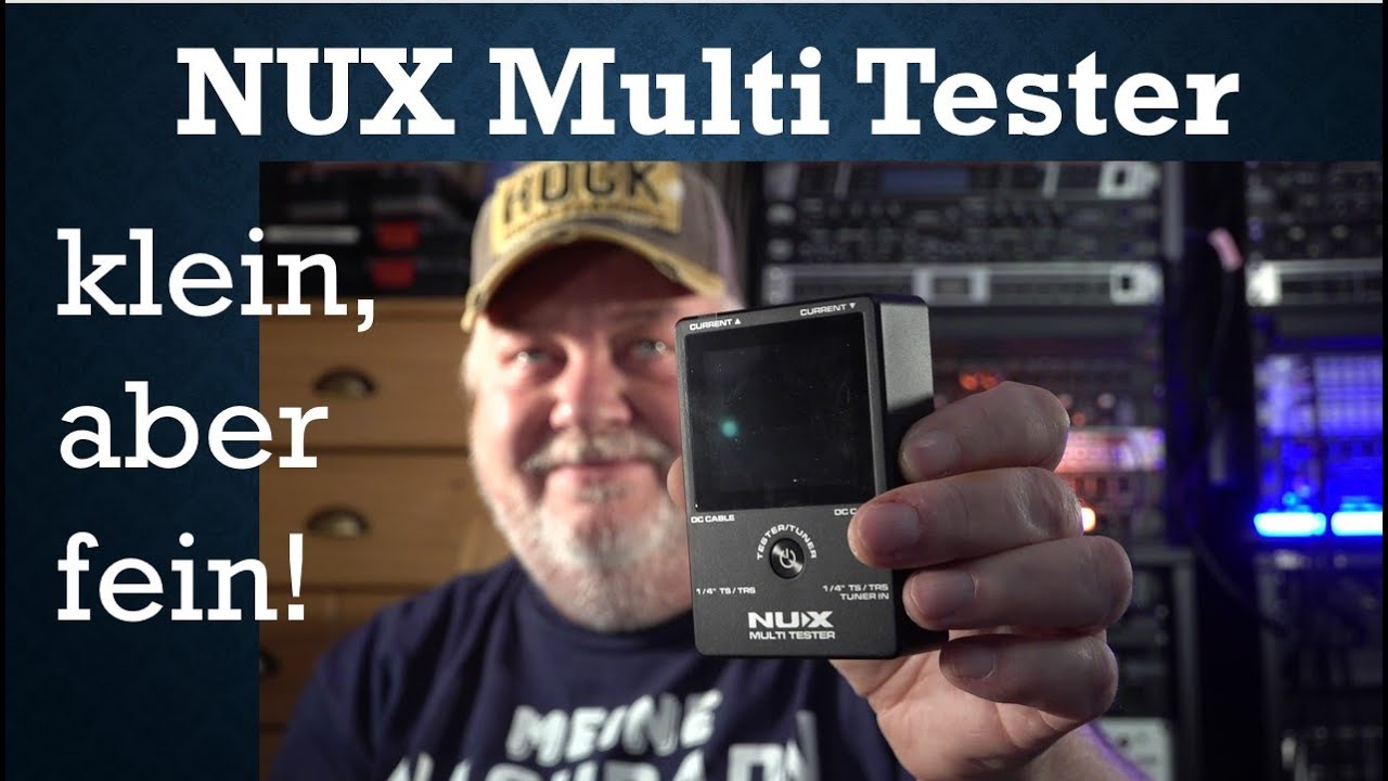NUX NMT1 Multi Tester | der kleine Helfer für Gtarristen und Audio Engineers