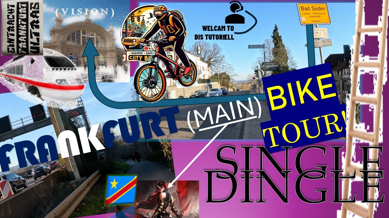 Riding from Bad Soden am Taunus to Frankfurt Hauptbahnhof