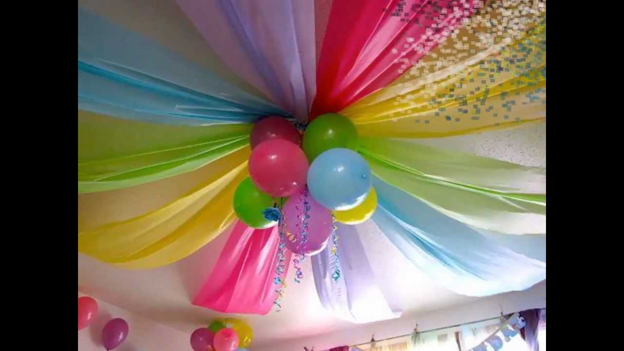 DECORACION PARA CUMPLEAÑOS INFANTILES