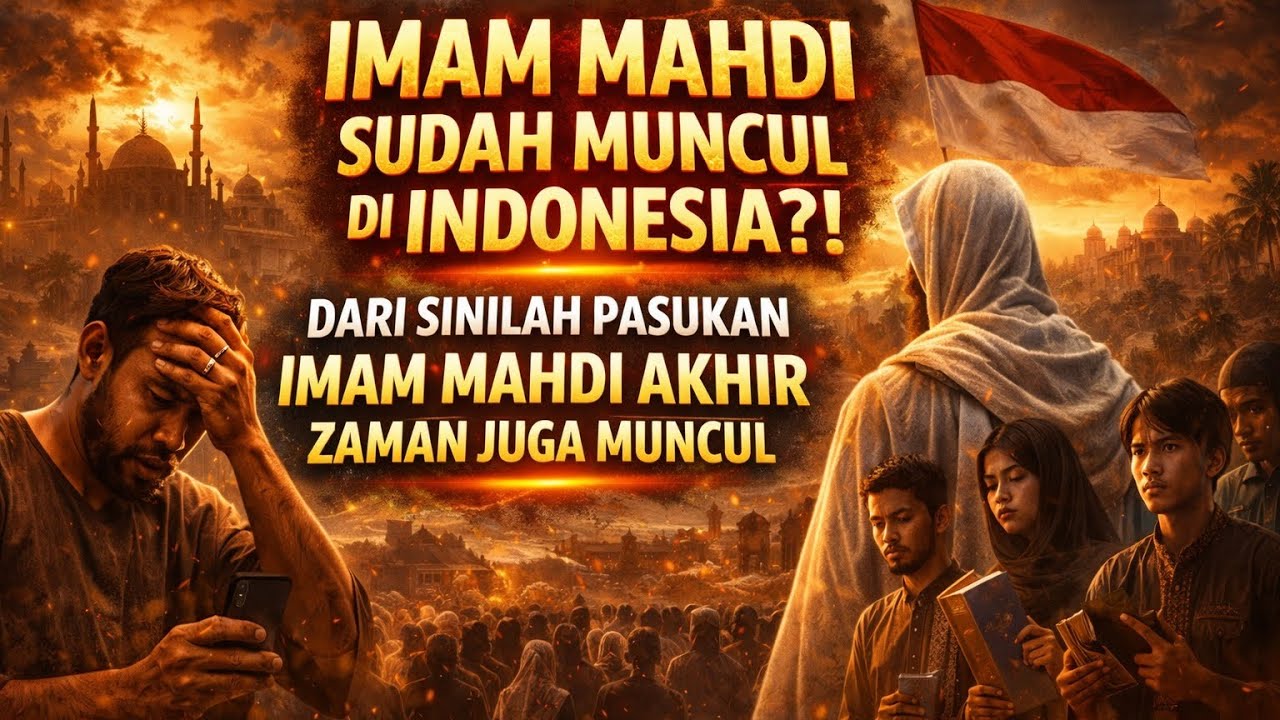 IMAM MAHDI SUDAH MUNCUL DI INDONESIA?! Dari Sinilah Pasukan Imam Mahdi Akhir Zaman Juga Muncul