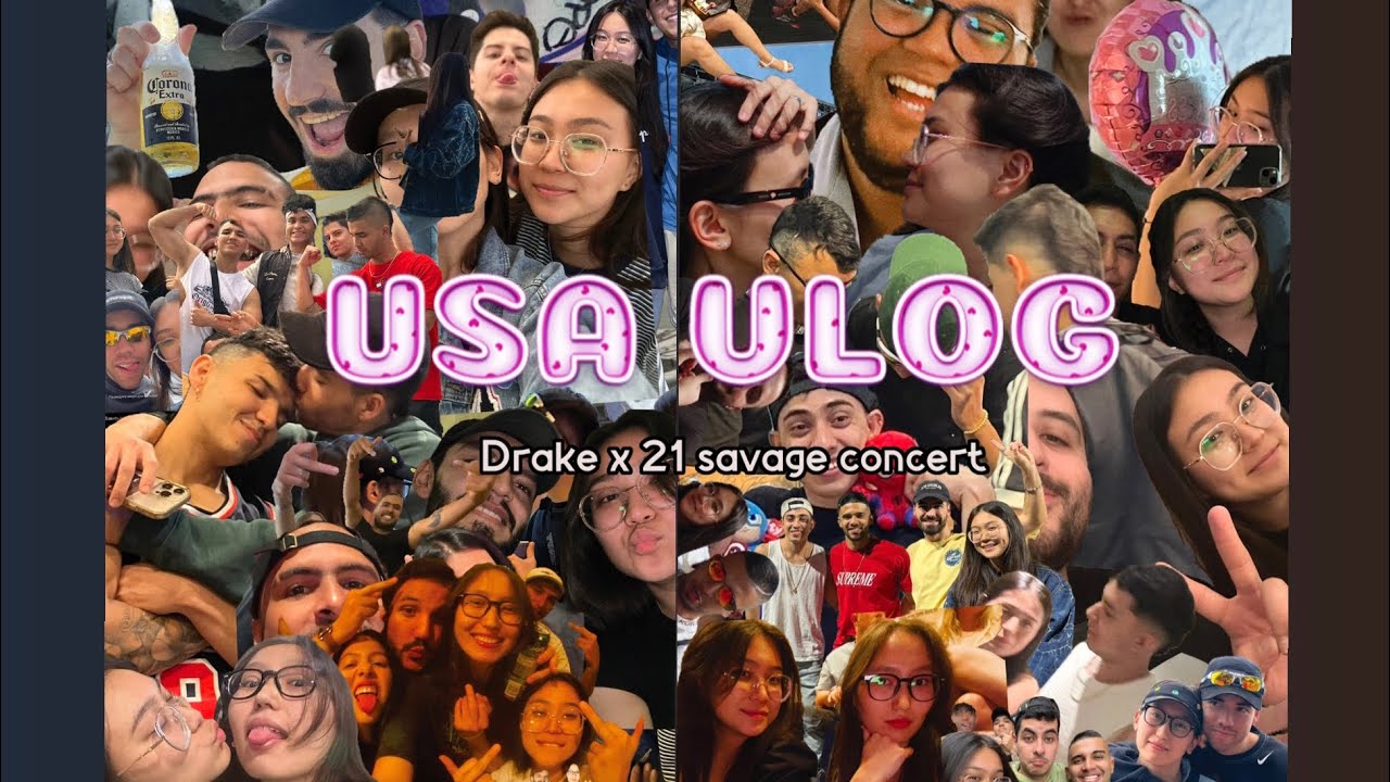 USA Vlog | 21 savage x Drake concert | FlyNyon helicopter flight | США Влог | New York