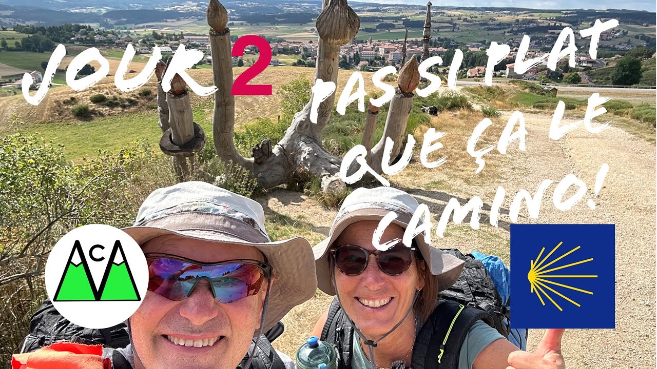 ST PRIVAT D’ALLIER/SAUGUES. NOTRE CHEMIN DE ST JACQUES 2025-2ÈME JOUR 30.7.2025
