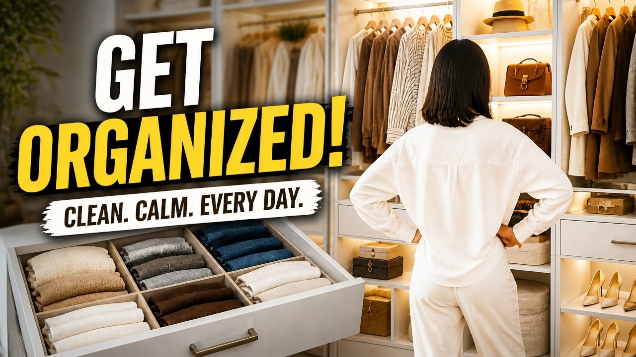 10 Must Have Closet Organization Ideas