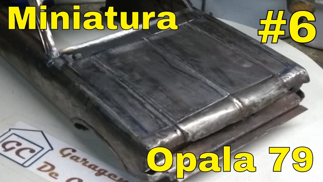 Miniatura Opala 79 #6 - Modelagem do Capô