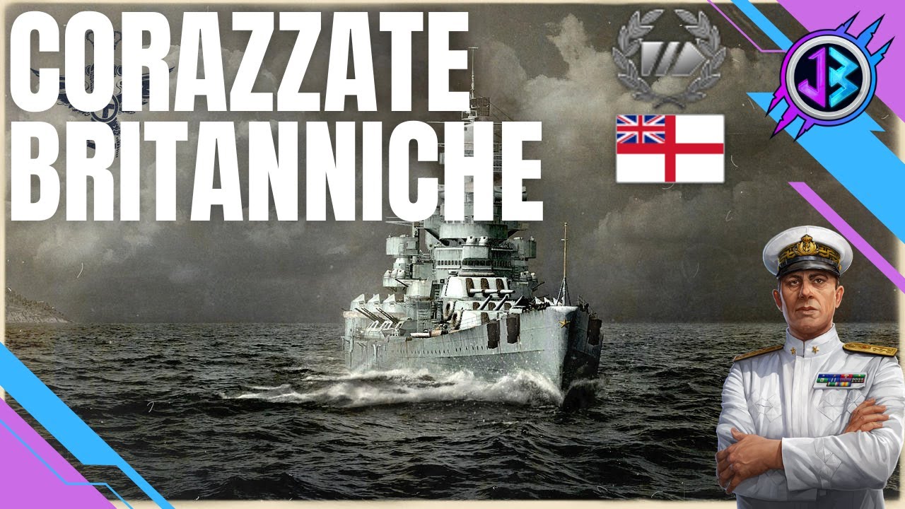 Guida per World of Warships #24 - Corazzate Britanniche - Skill,moduli,consigli.