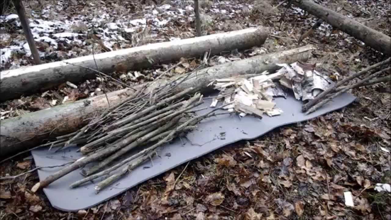 Nodia - ognisko syberyjskie - Bushcraft i survival