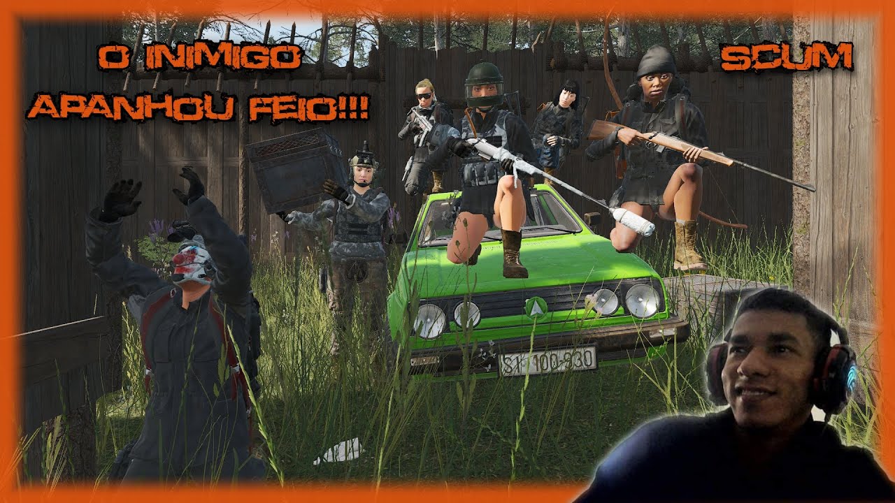 #SCUM - RAID BASE DEFENSE ATAQUE INIMIGO