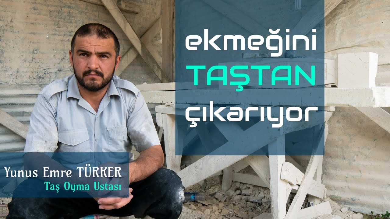 Мастер передает вашу историю Мастер резьбы по камню Yunus Emre TÜRKER