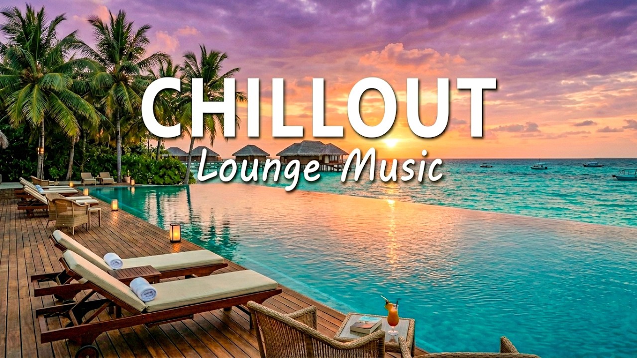 Sunset Beach Chillout Music 🌅 Smooth Lounge Mix for Relaxing Evenings (3 Hours)