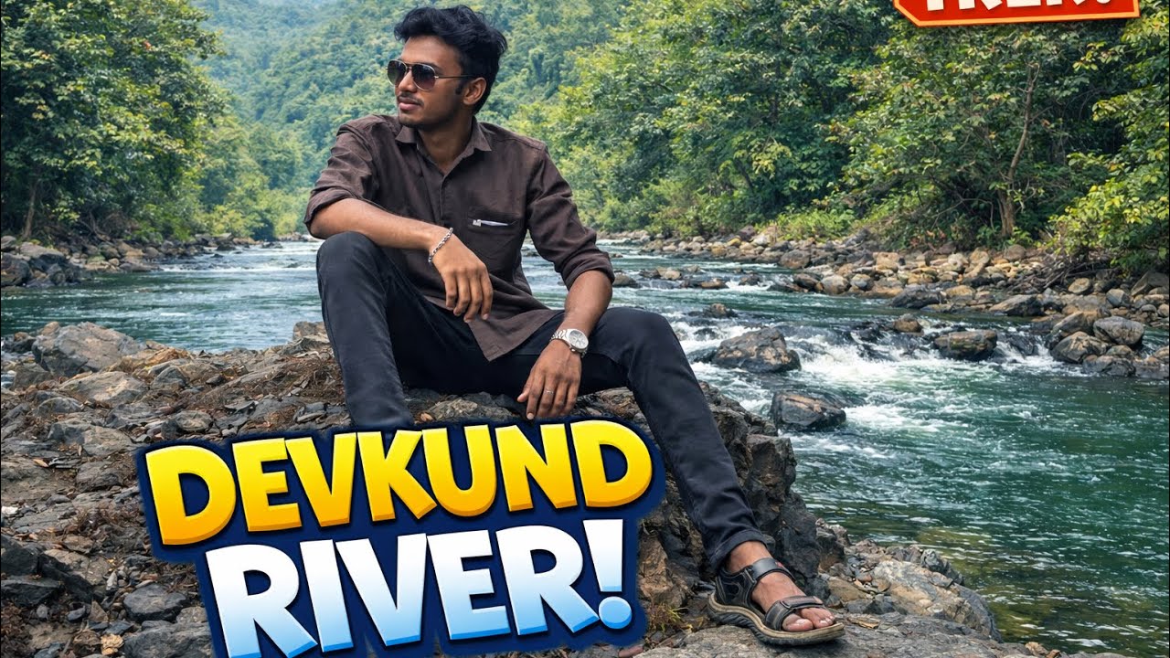 Devkund Waterfall & River | Hidden Paradise Near Mumbai 🌿|| With friends 🫂|| Vlogno:-20