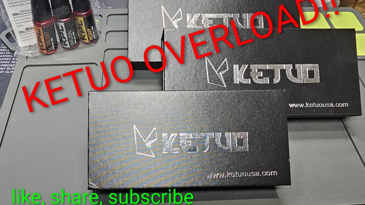 Because you can never have to many Ketuos! Just a unboxing of a few!