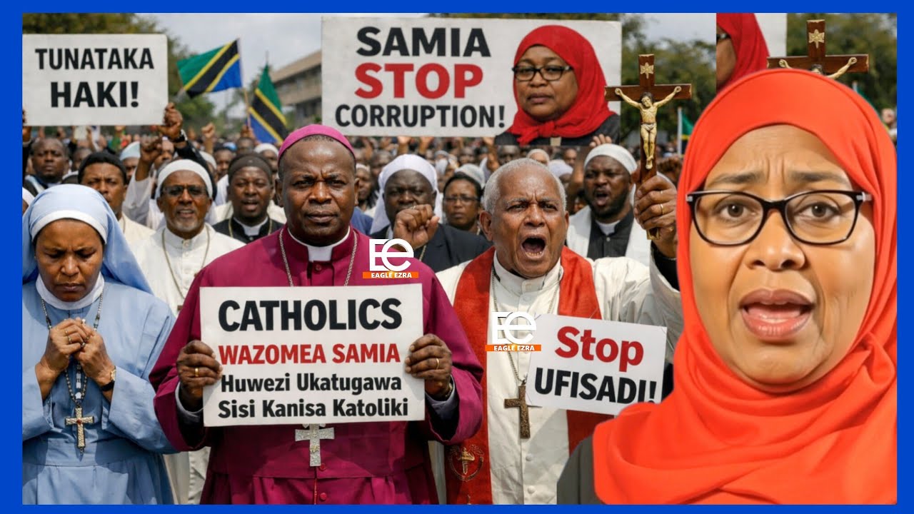 Vita Kali; Katoliki wawashia Samia Moto Mkali kuhusu Jaribio la serikali Kuleta mgawanyiko kanisani