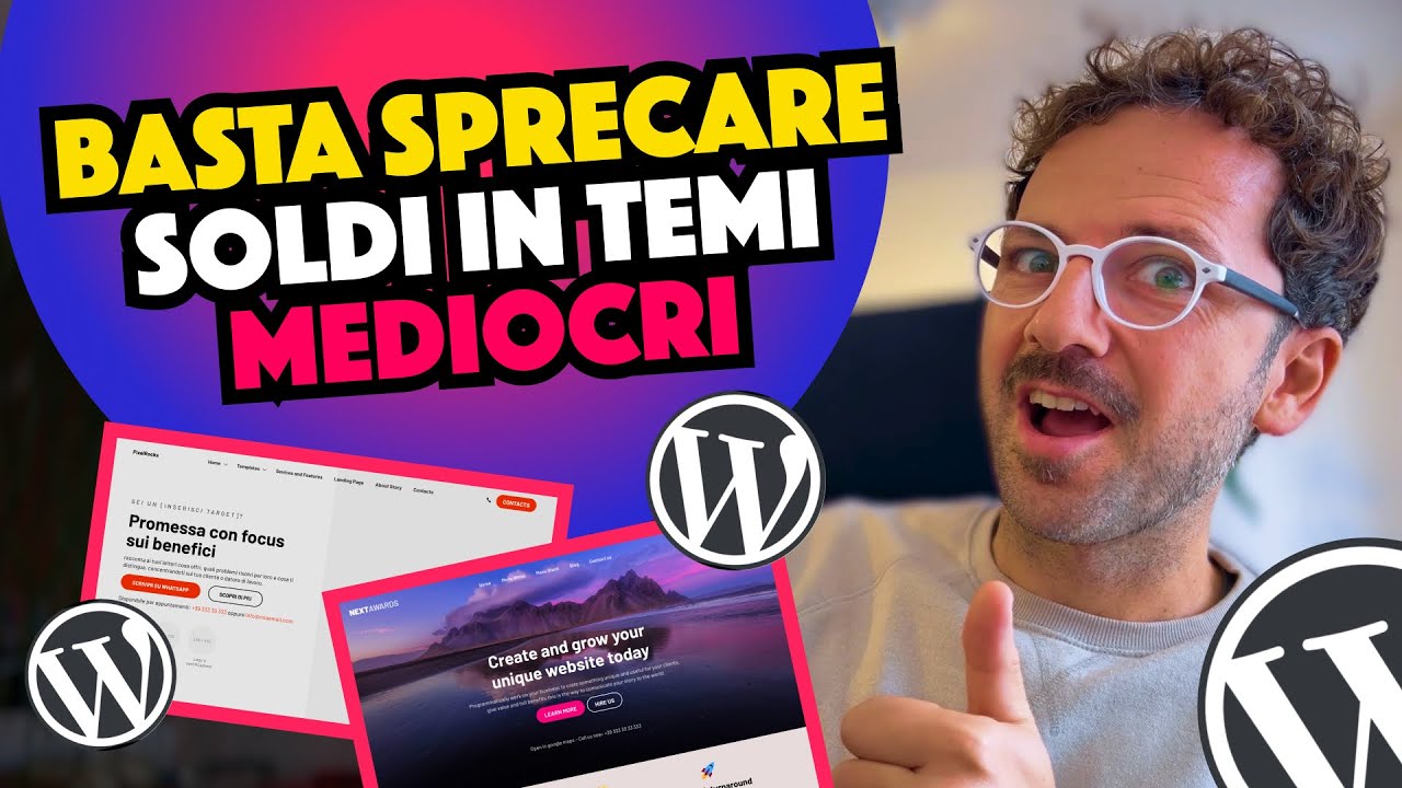 Tema WordPress PRO Gratuito: Guida a Nextawards il mio tema FREE