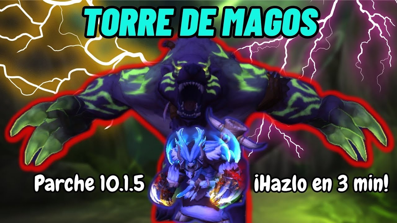 🧙‍♂️Esto es lo que hago para superar el DESAFÍO DE LA TORRE DE MAGOS🧙‍♂️| 💥Druida Guardián 10.1.5💥