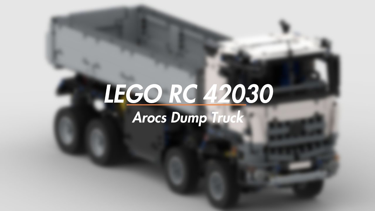 LEGO 42043 RC Dump Truck