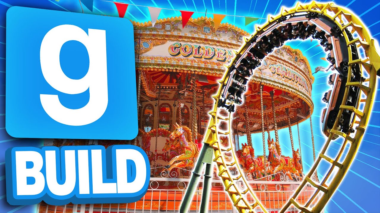 THE BEST THEME PARK RIDES! | Gmod Build Off