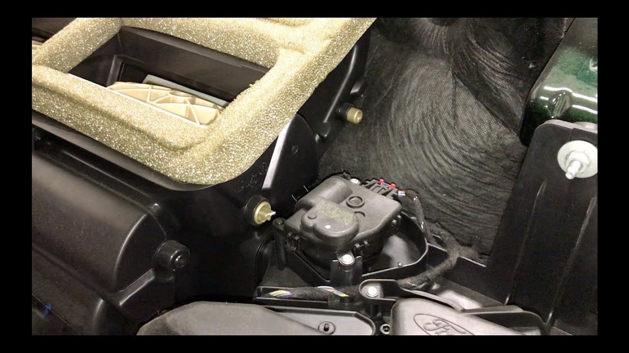 2015 F150 Dash Removal Ford Actuator door for climate control