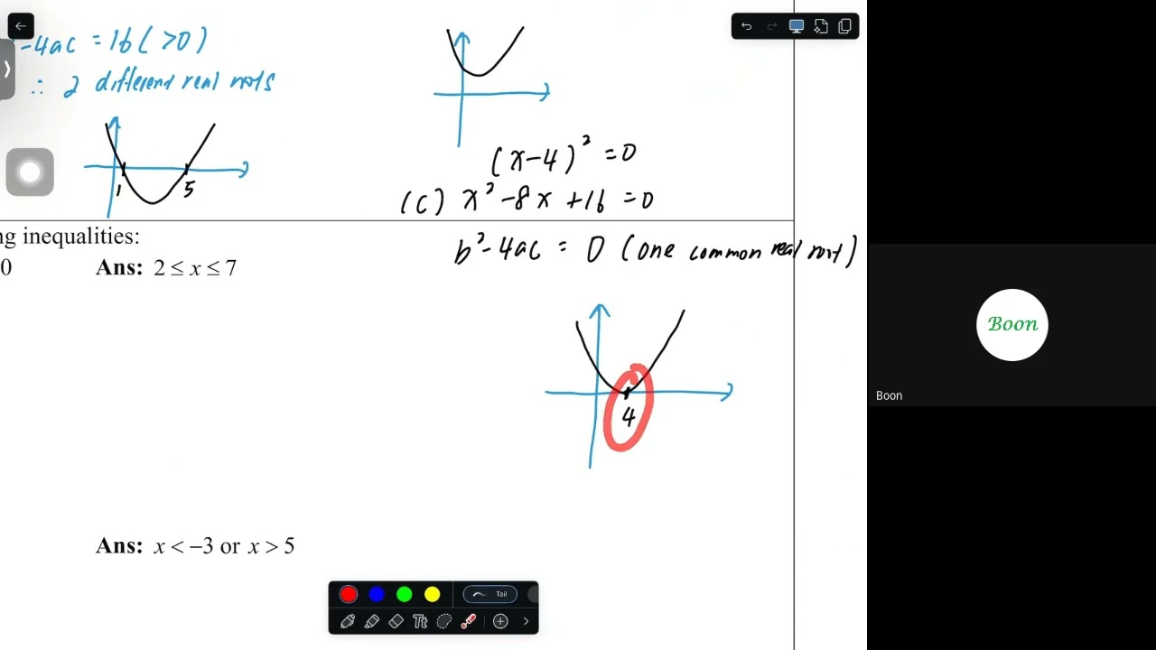 Senior One AM 1st Mid Term Examination 2026 WE10   Quadratic Functions and Equations