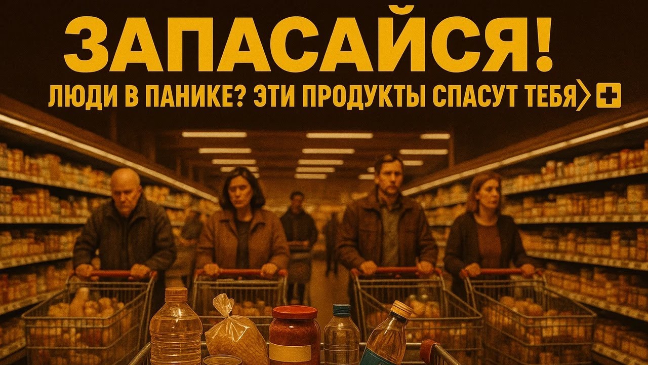 5 продуктов, которые помогут ВЫЖИТЬ в кризис: запасай сейчас!