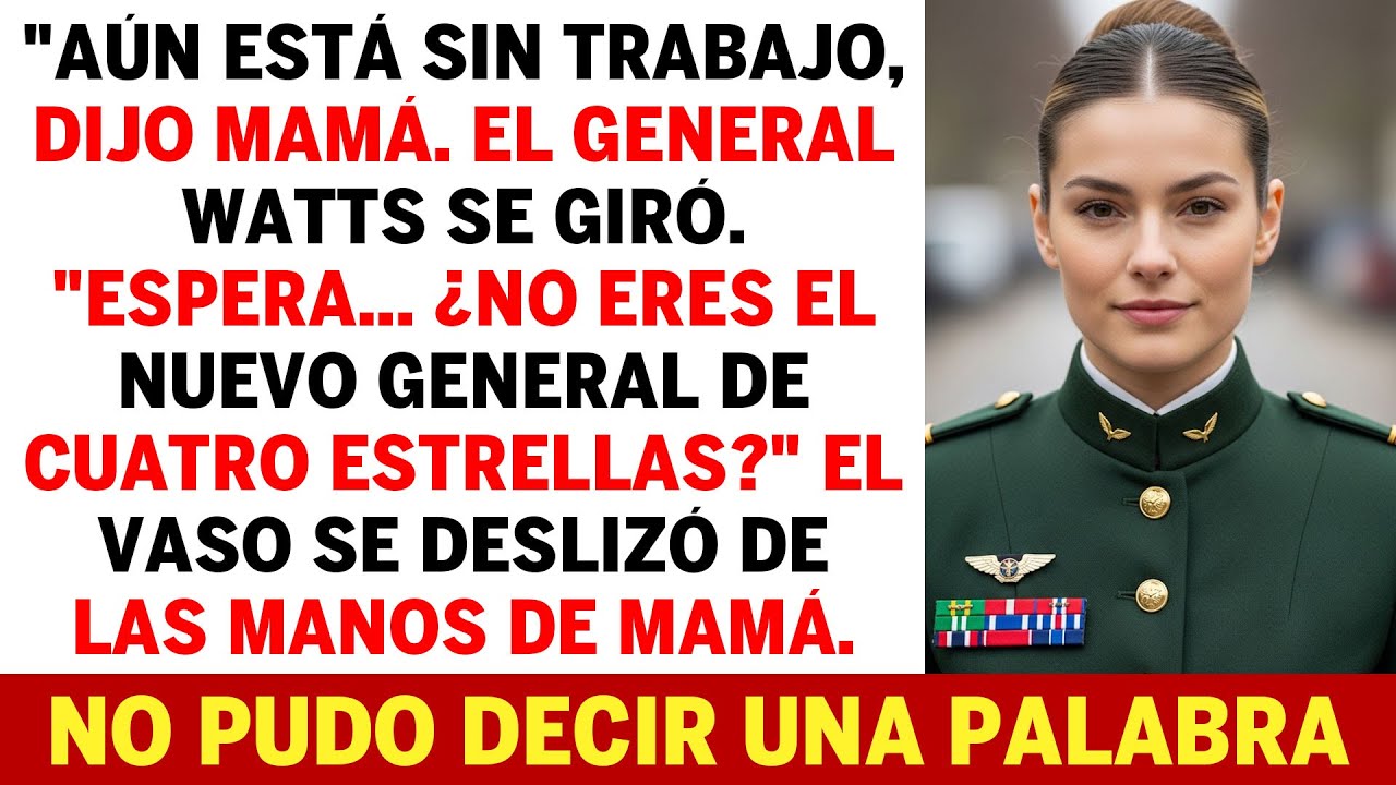 Mis padres dijeron “eres un fracaso”… luego me vieron ascender a general de cuatro estrellas