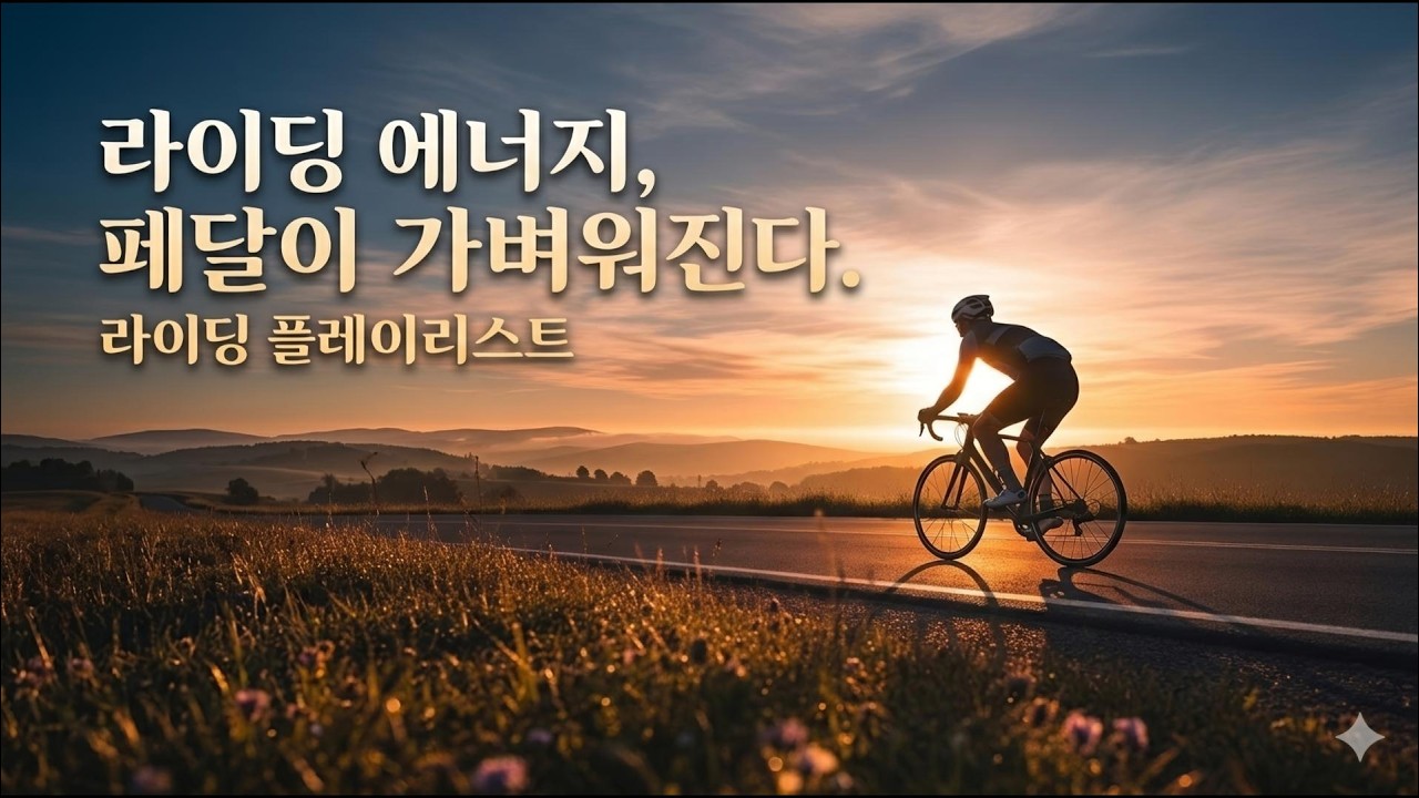 자전거 탈 때 듣는 음악 | 라이딩 에너지 충전 플레이리스트