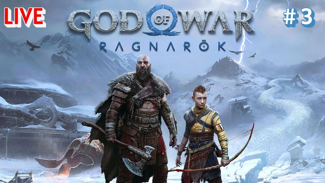 🔴 LIVE | GOD OF WAR RAGNAROK  | 3 EPISODE | GAME PLAY STREAM |