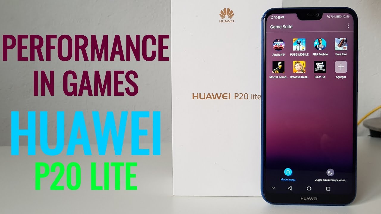 Game Test Huawei P20 Lite in 10 android games with the game suite