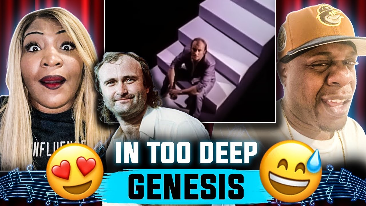 Love His Sound!!!  Genesis - In Too Deep (Reaction)