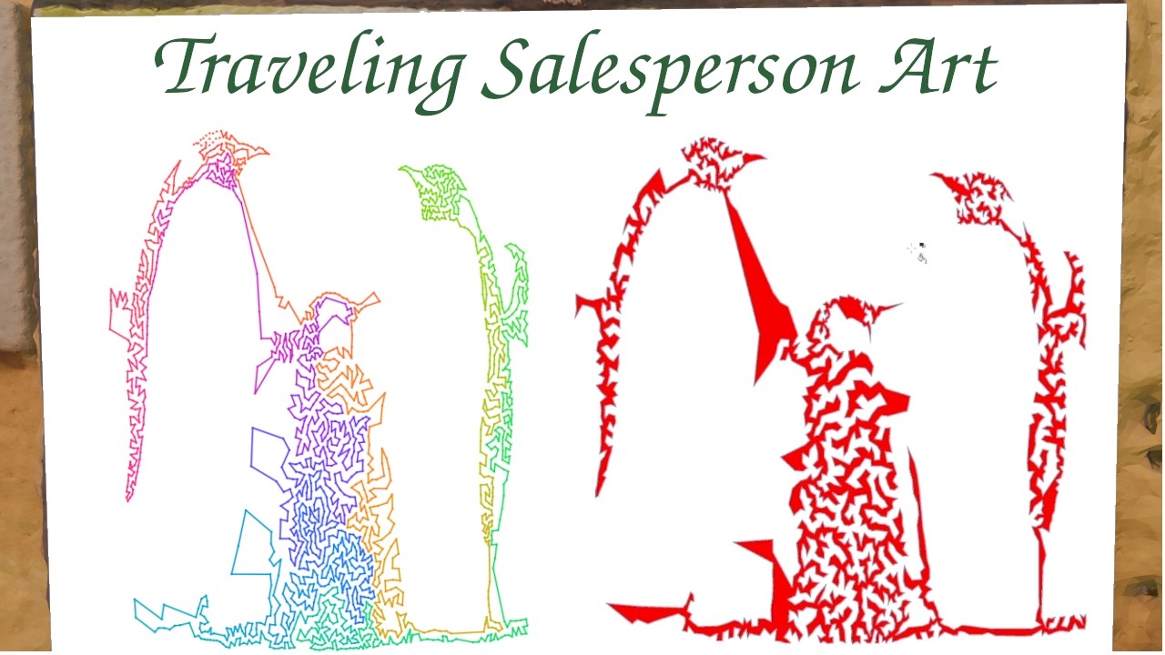 Traveling Salesperson Art