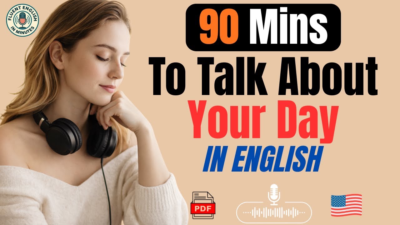 Describe Your Day in English | Everyday Listening & Speaking Practice